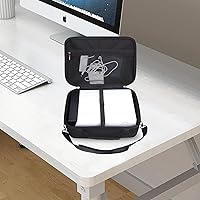 Vista 8 de FBLFOBELI Estuche rígido de almacenamiento compatible con Liene PixCut S1 impresora de calcomanías a color y máquina de troquelar, funda rígida