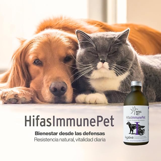Foto 8 de 8 de HIFAS Vet - Immune Pet Suplemento para Perros y Gatos, Alimento Complementario para reforzar el Sistema…
