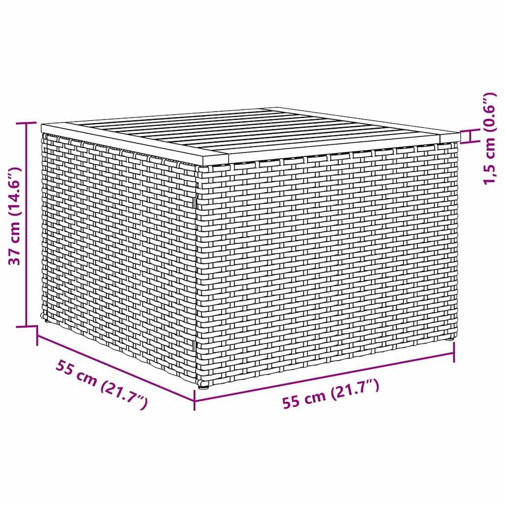 Conjunto jardín sofá Modular 8 pcs Beige poliratán con Cojines Resistentes para terraza Patio balcón Comedor Ocio Barbacoa Piscina Porche Camping Relax
