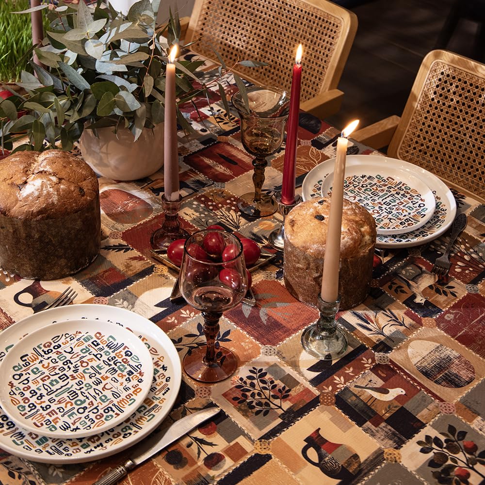 Nappe Puroba anti-plis 83x55 cm : finissez-en avec le repassage
