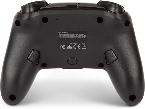 PowerA Enhanced Wireless Controller for Nintendo Switch/Switch 2 / Switch Lite/OLED Model - Black - Gamepad, game controller, Officially Licensed - 3