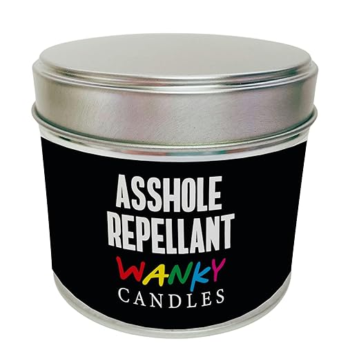 Wanky Candle – “Asshole Repellent”