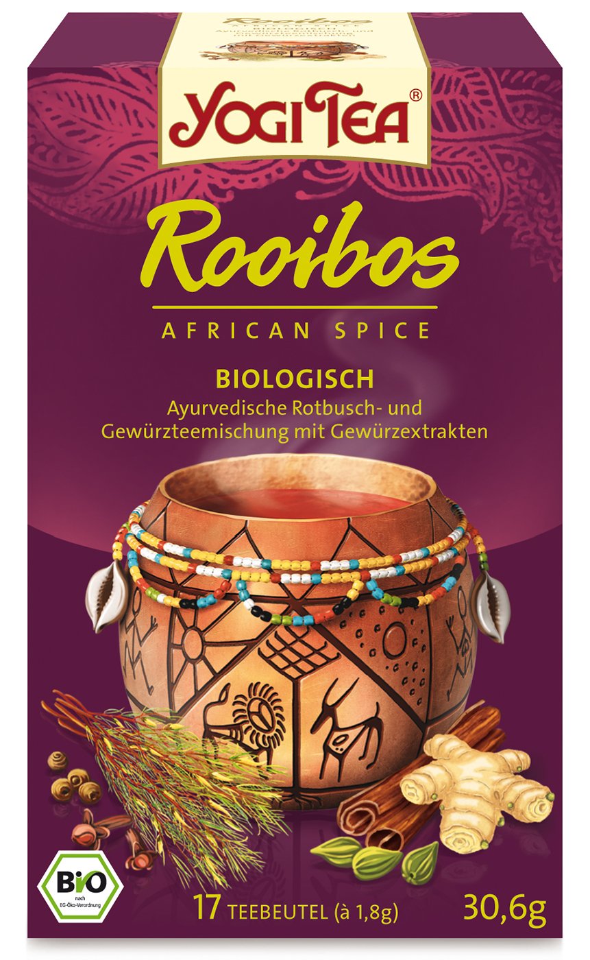 Yogi Tea Rooibos Especiais Bio - 17 Bolsistas x 1,8g