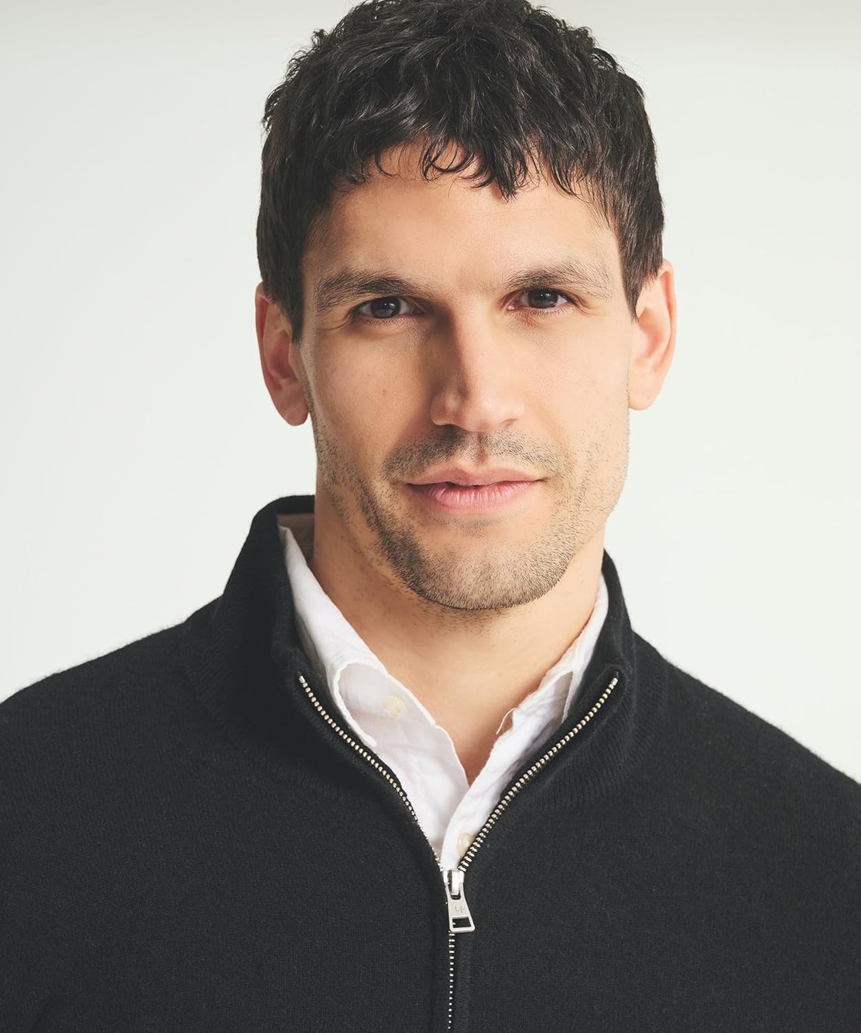 NAADAM Men's Signature Cashmere Quarter Zip - Image 4