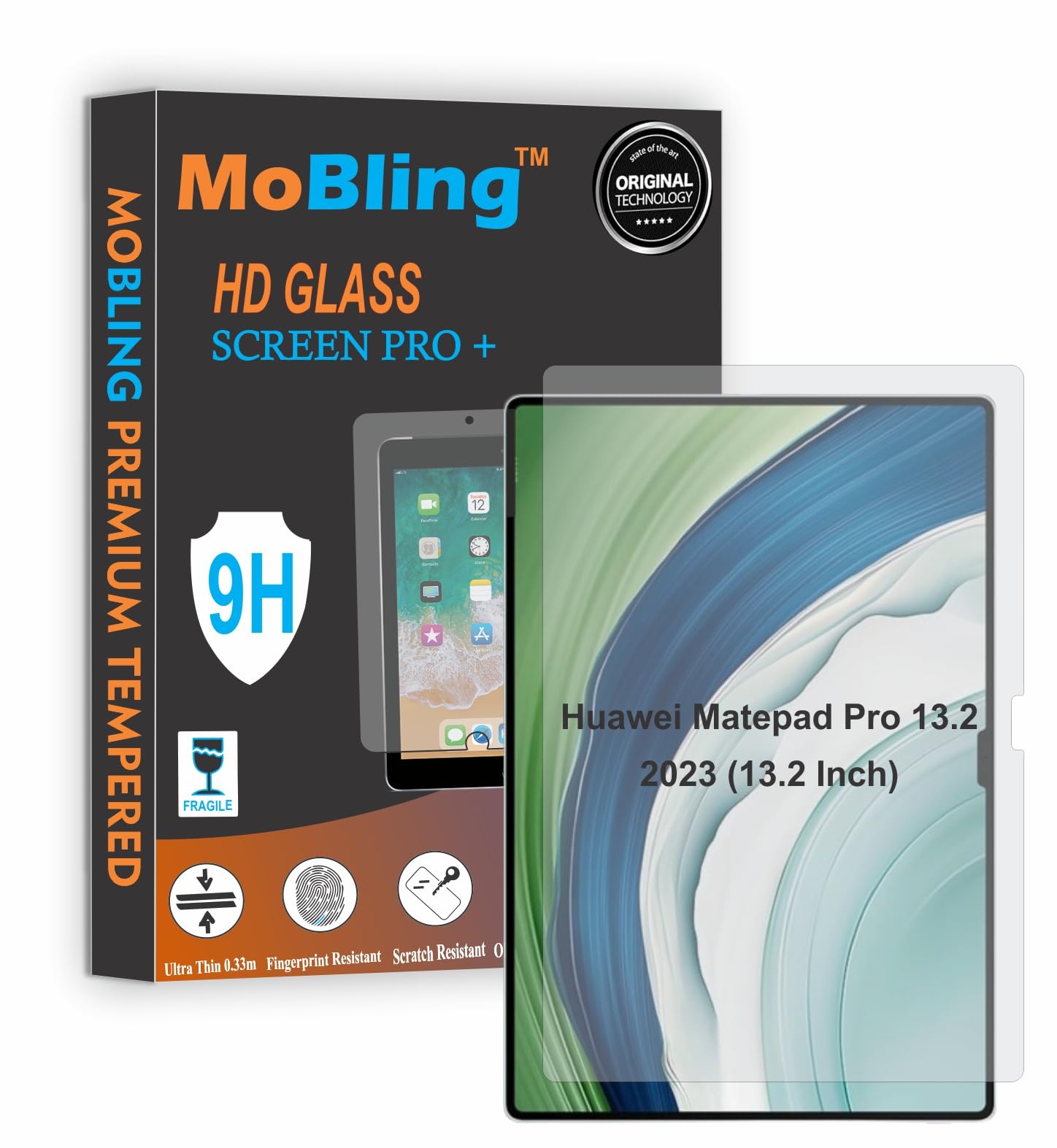 MOBLING Screen Guard Compatible With Huawei Matepad Pro 13.2 2023 (13.2 Inch) Flexible Fiber Screen Protector Not a Tempered Glass. (B0D9C2JKYX) Amazon Price History, Amazon Price Tracker