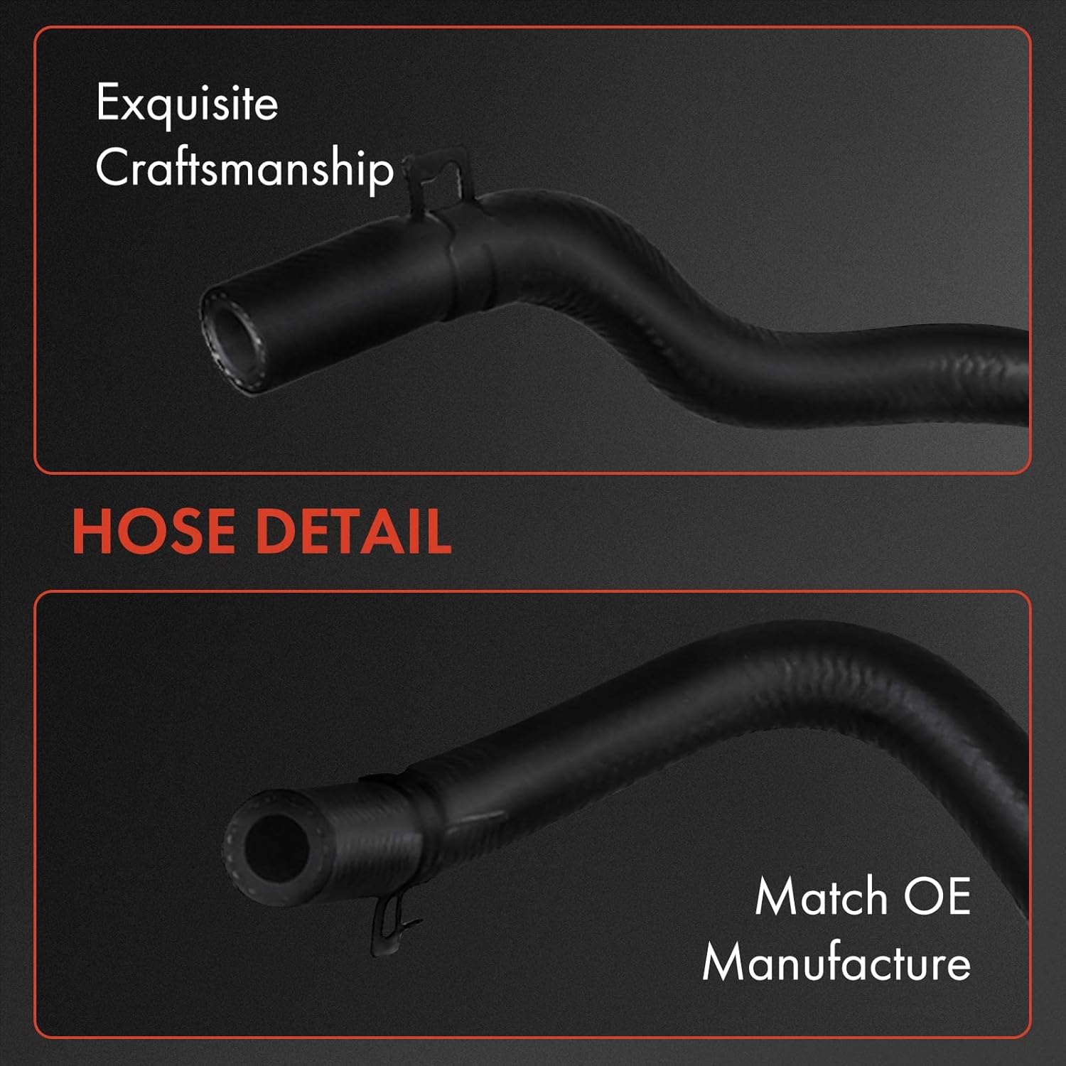 A-Premium Power Steering Return Hose Line Assembly Compatible with Hyundai Sonata 1999-2005 & Kia Optima 2001-2005, Cooler Tube