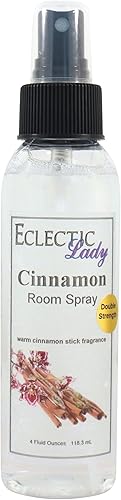 Spray de canela para habitación (doble fuerza), 2 onzas, sin colores artificiales, parabenos o conservantes, niebla aromática fragante para el