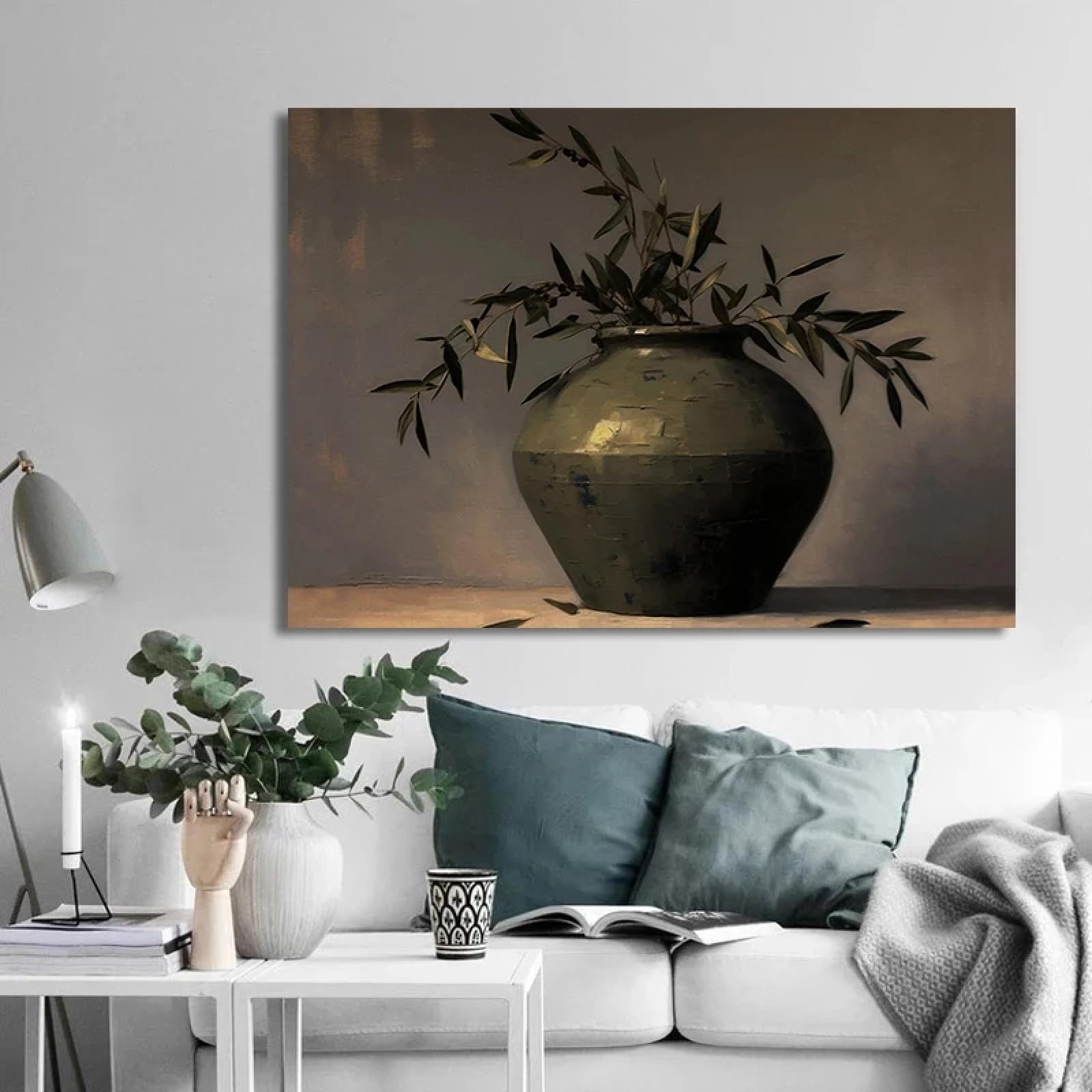 Ancienne nature morte florale de l'école hollandaise, peinture à l'huile encadré