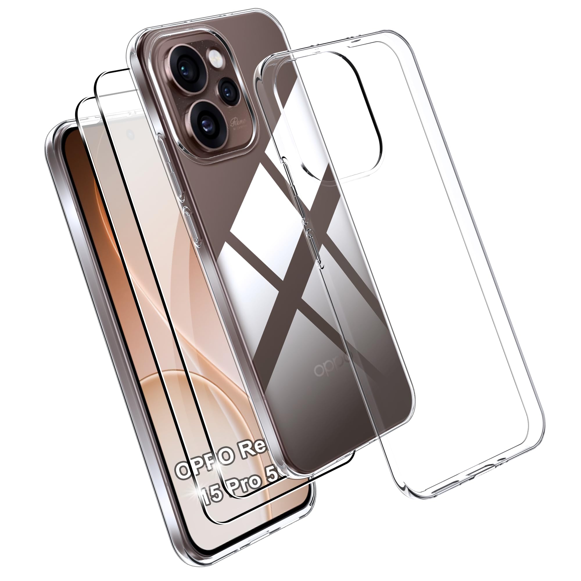 Custodia cover per OPPO Reno 8 / 8 Pro 5G in TPU silicone