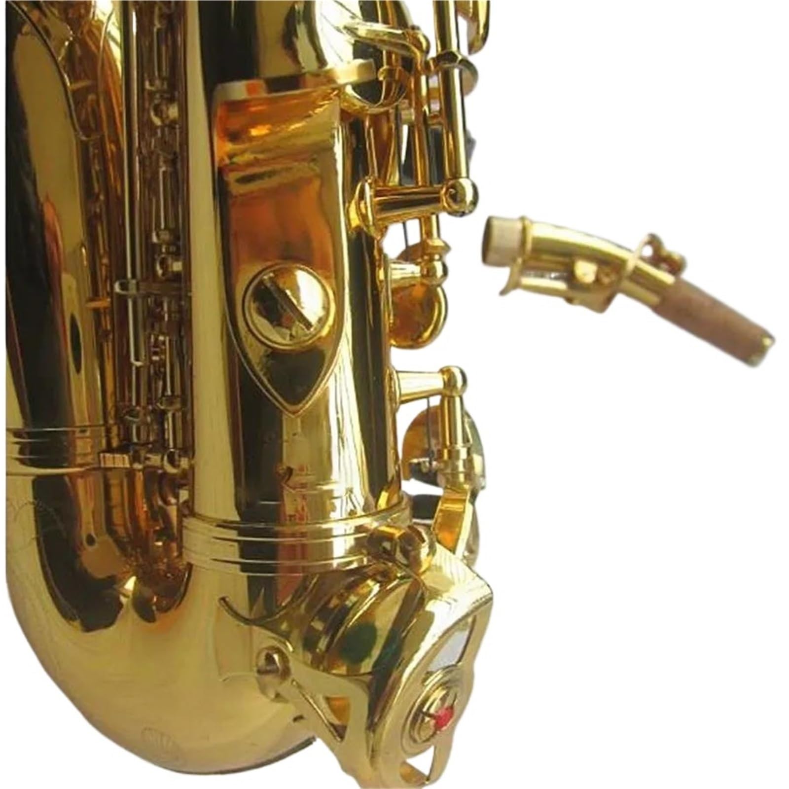 Strumento Sassofono Sassofono Soprano Curvo Oro Strumento Da Gioco Professionale Sax Soprano Curvo E Scatola Rigida