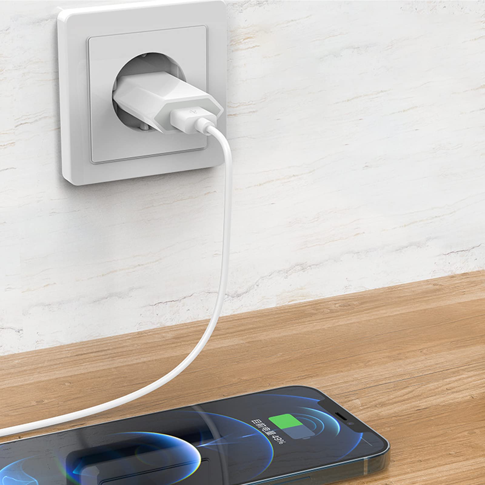 USB-Ladegerät 5V/1A – Universelles Netzteil Für IPhone, IPad & Mehr – 2er Pack