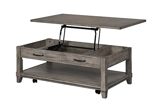 Lift Top Cocktail Table W, Casters