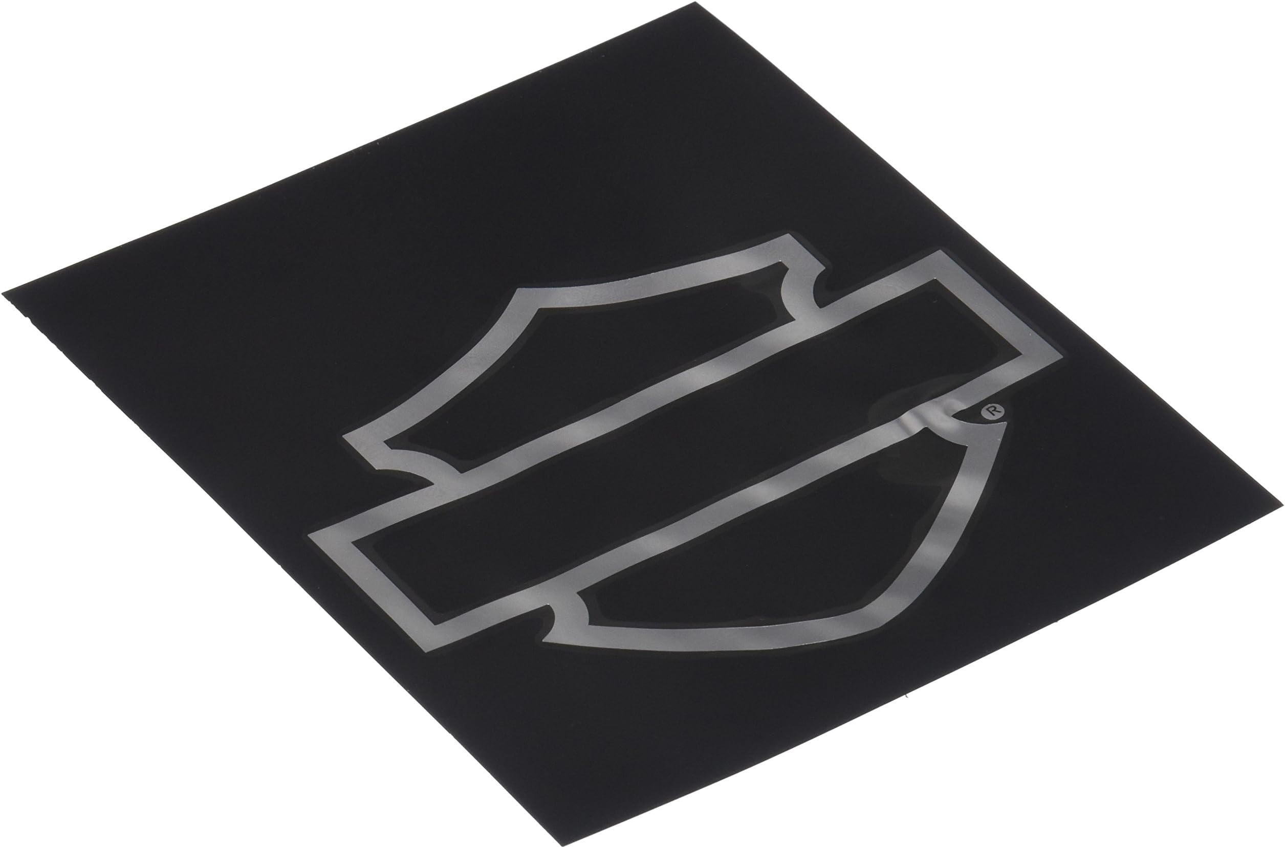 Harley Davidson Chrome Silhouette B&S Die Cutz Decal