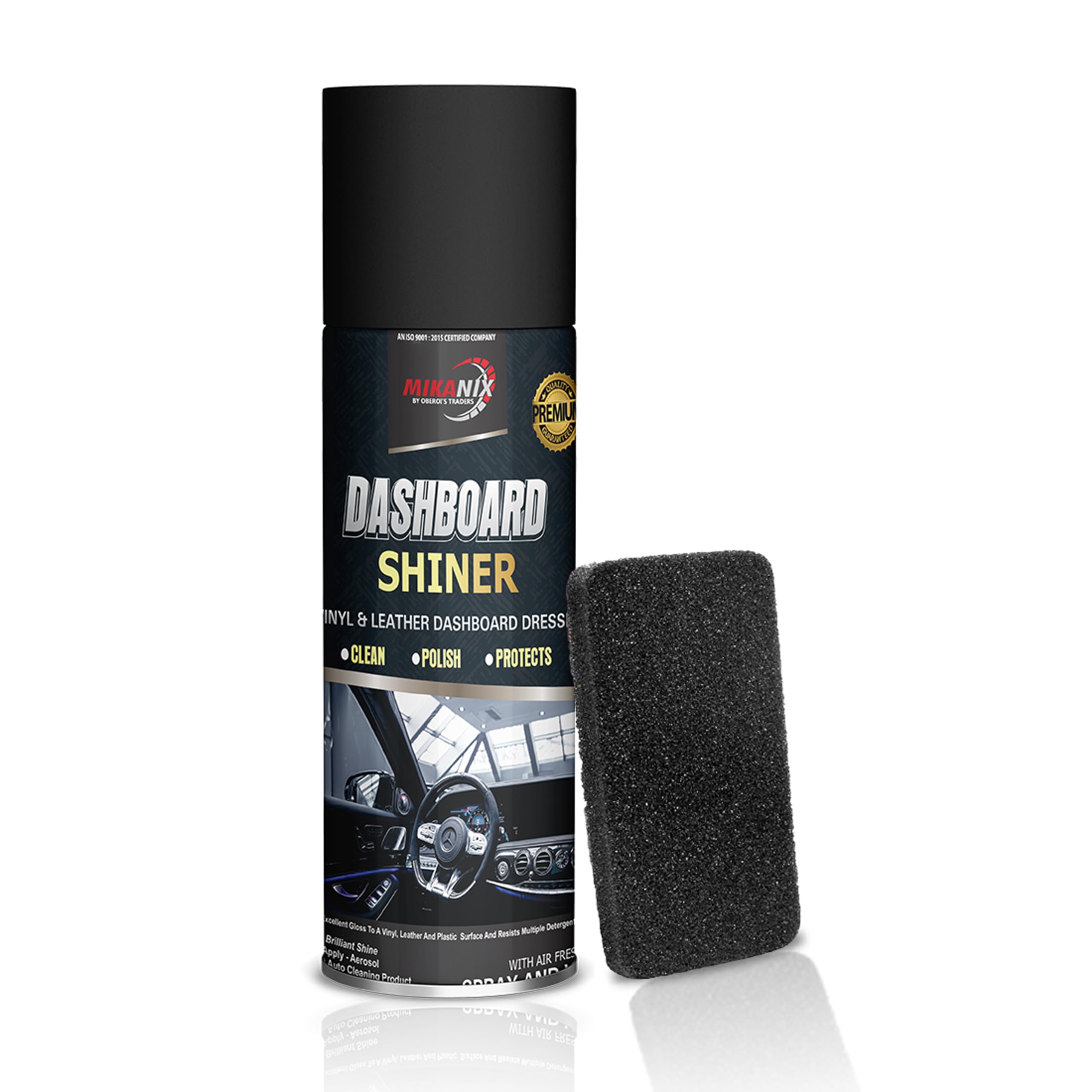 OBEROI'S TRADERS Car Dashboard Polish | Spray Shiner | Protects and Shines Interiors of Cars and Motorcycle | Instant Shine | Suitable for Fibre | Metal | Leather | Plastic Surfaces (500 ML)-picture-27