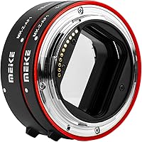Vista 3 de Meike MK-Z-AF1 Anillo adaptador de tubo de extensión macro de enfoque automático de metal (0.433 in+0.709 in) compatible con Nikon Z5 Z6 Z7 Z6II