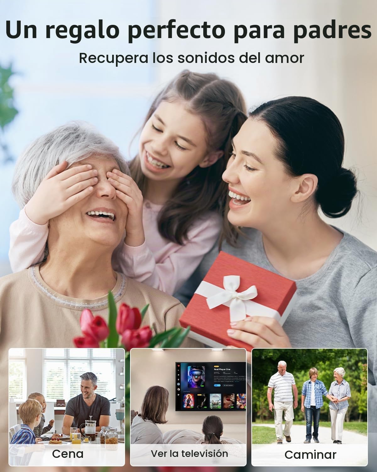 Dispositivo de Sonido Inalámbrico con Cancelación Inteligente de Ruido