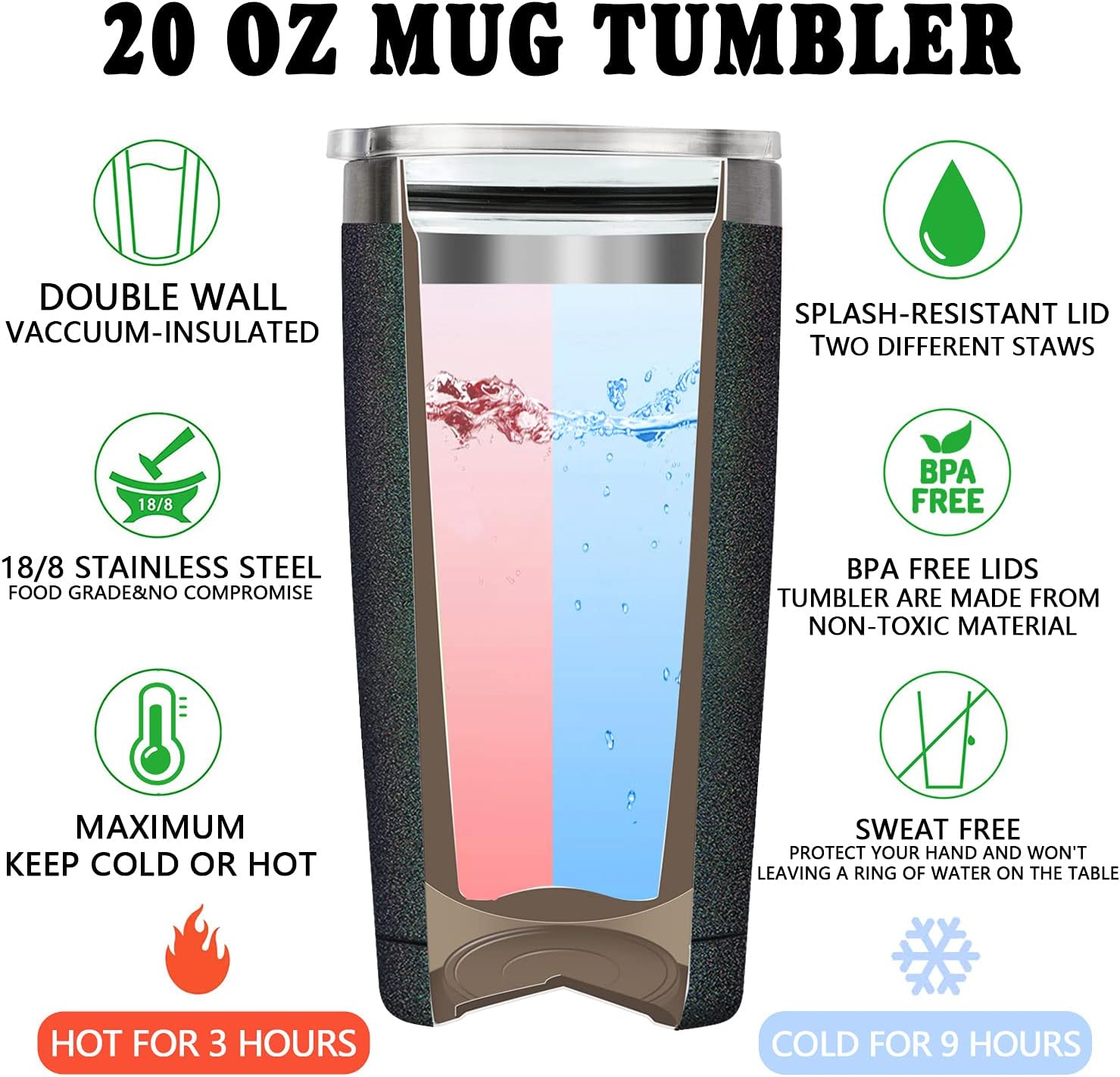 Fufandi Grandma Gifts - Mothers Day Birthday Christmas Gifts for Grandmas, Grandmother, Nana - Best Grandma Ever Gift from Grandchildren - Tumbler Cup 20oz - Image 8