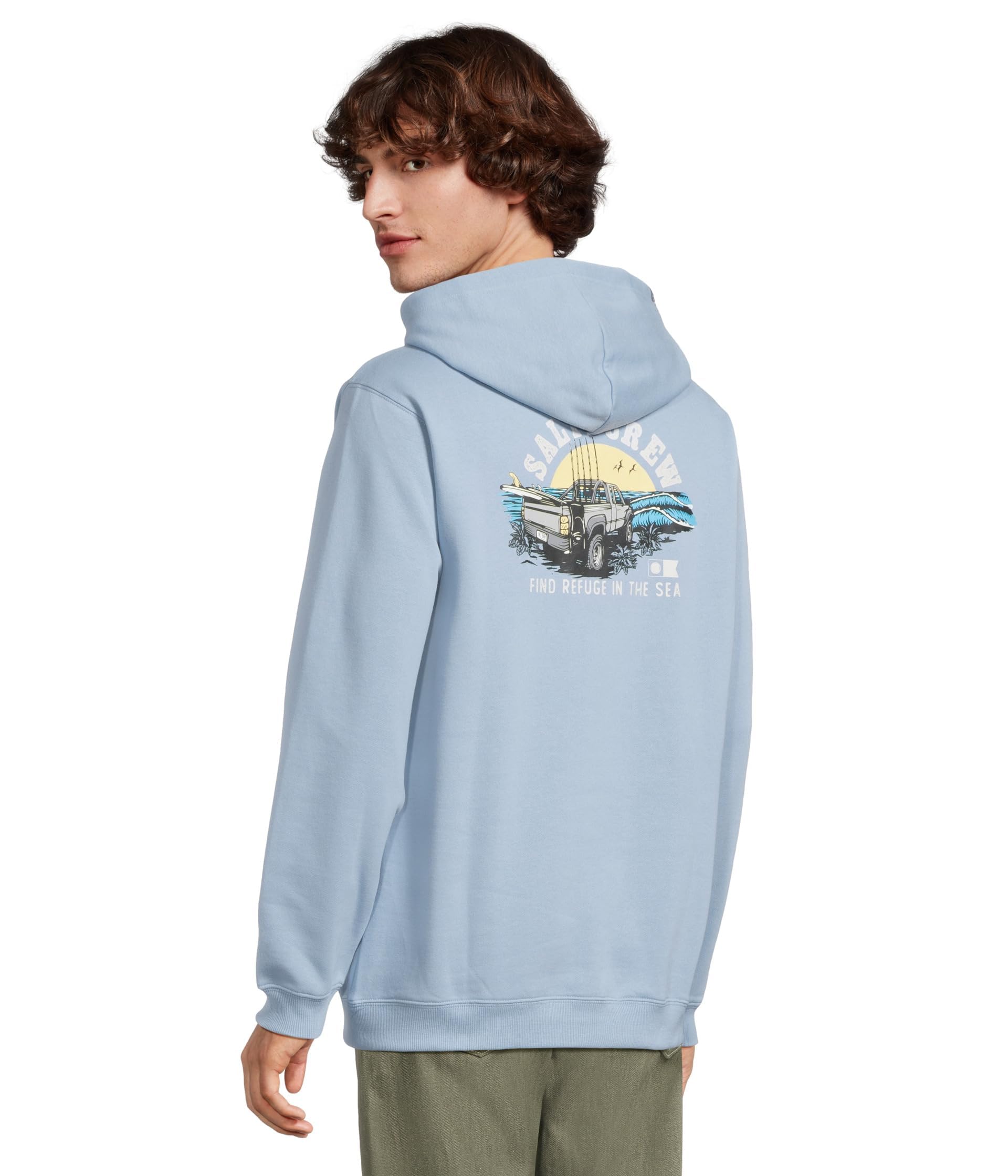 Salty Crew Lifted Fleece Suéter pulóver para Hombre