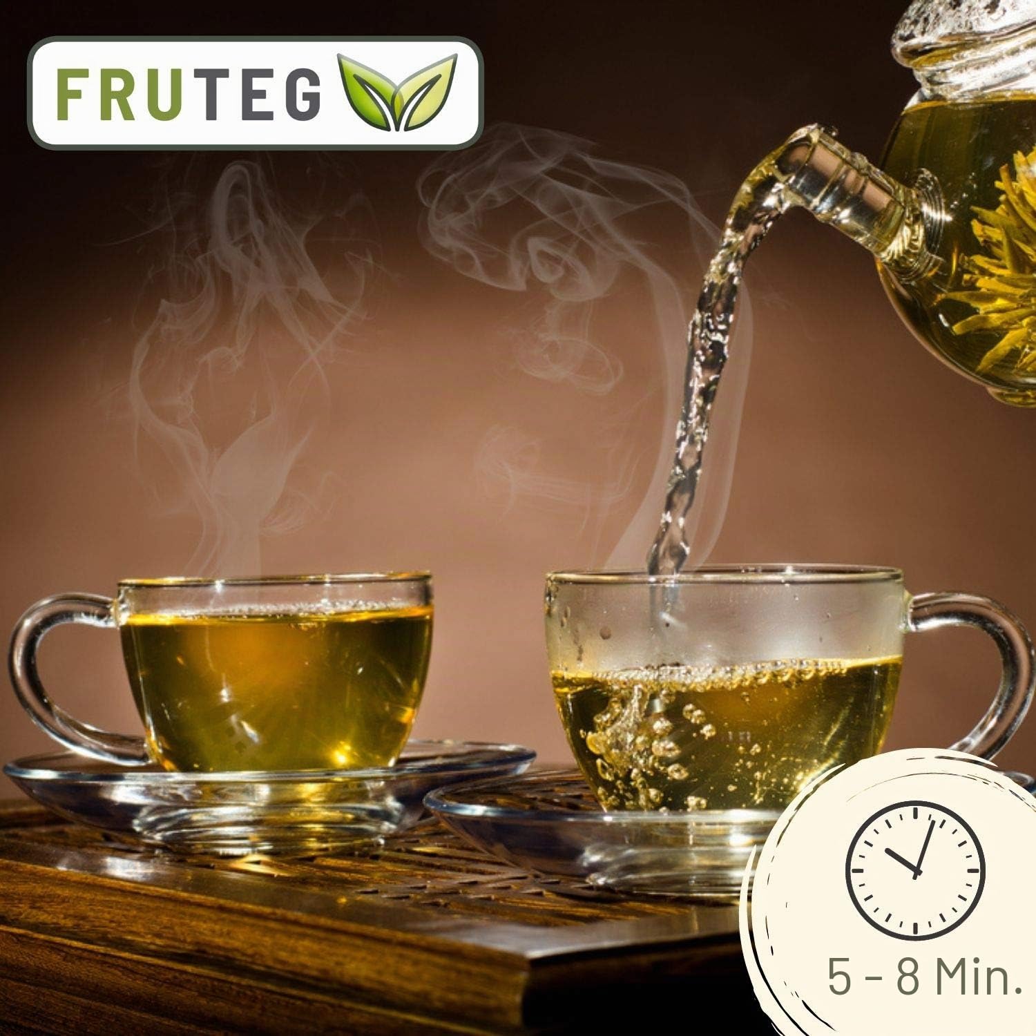 Teeverliebt - Darjeeling Bio Second Flush 1000g I Loser Darjeeling-Tee FTGFOP1 aus Indien I Leichter Schwarztee Mit Vollmundigem Aroma I 1 kg