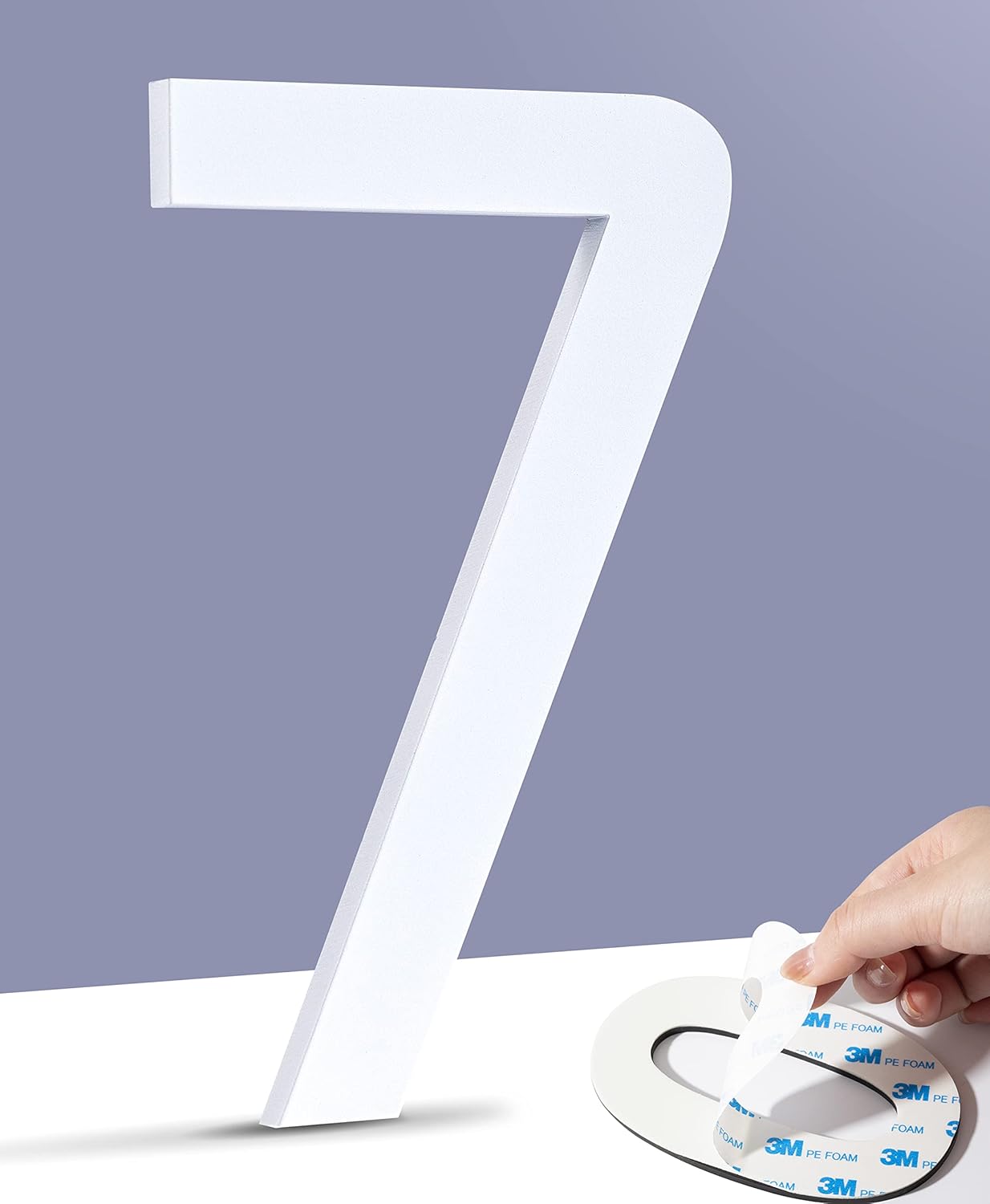 3 Inch House Number Stainless Steel Wire Drawing Process