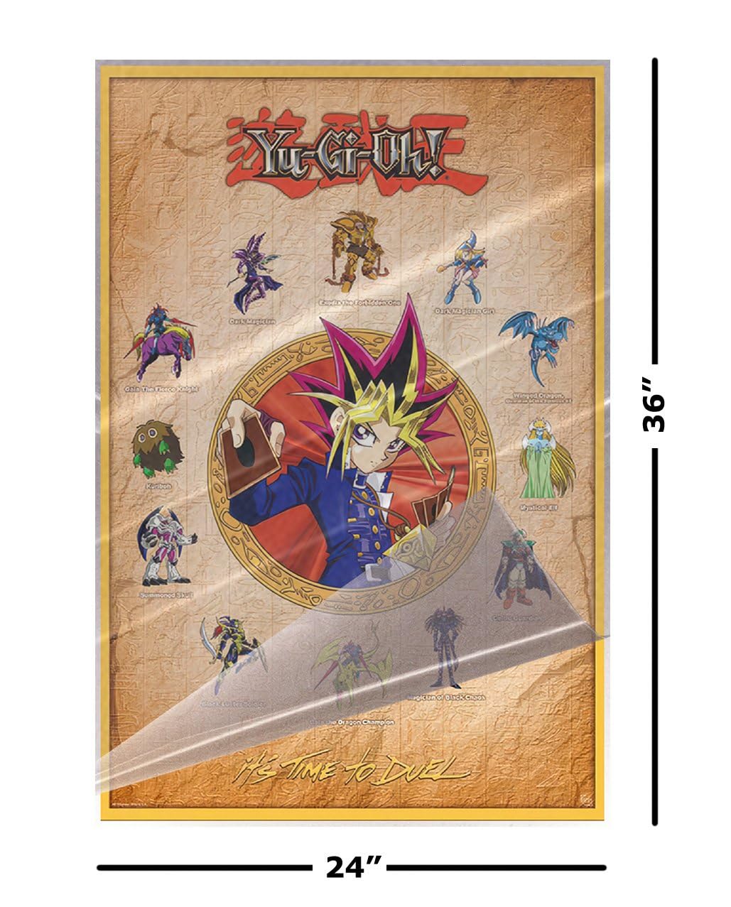 Amazon.com: Yu-Gi-Oh! - Manga Anime TV Show Poster (Yami Yugi