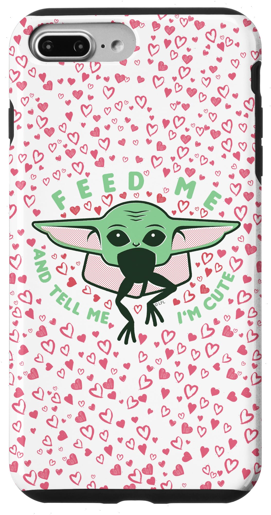 Coque Grogu iPhone 7/8 Plus cadeau idéal pour les passionnés de pop culture