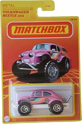 Matchbox Volkswagen Beetle 4x4, rosa 18/24