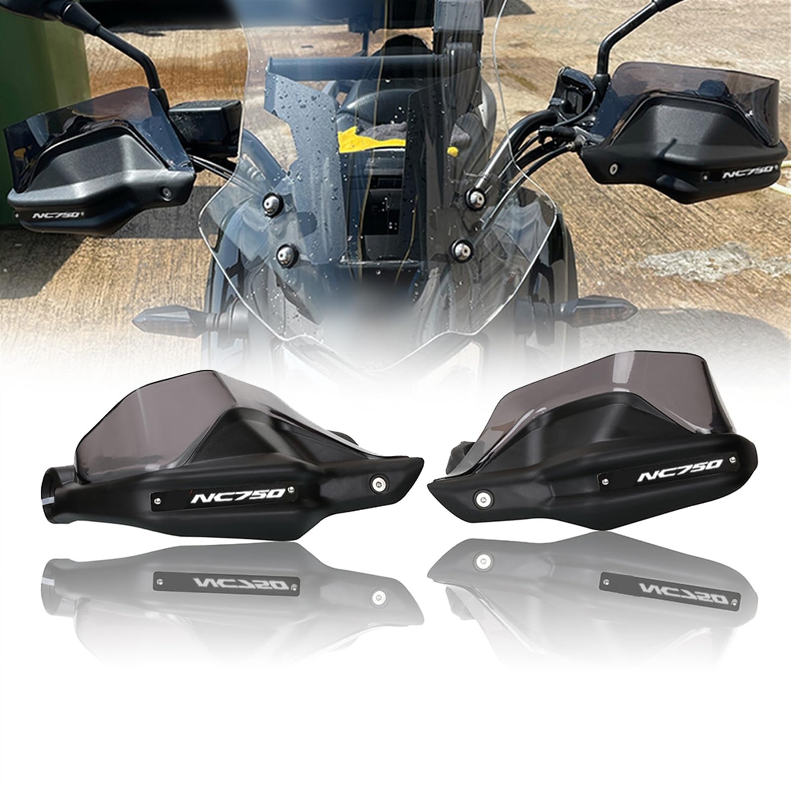 NC750X Paramanos NC750X Para Motocicleta Para H&onda NC700 X NC750X 2014-2021 2015 16 17 2018 2019 2020 Accesorios De Motocicleta Protectores De Mano Para Manillar Accesorios ( Color : A3 NC750 )