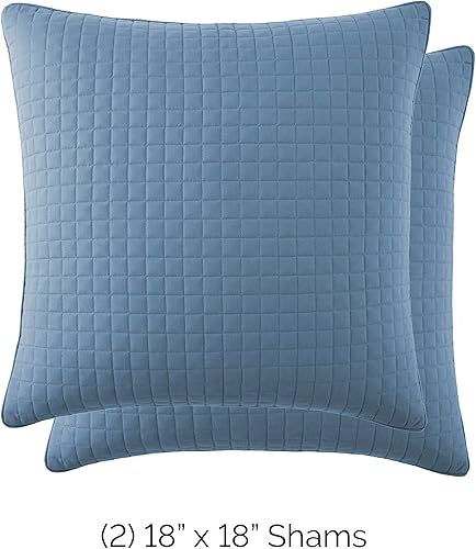 Vista 244 de Fundas Southshore Fine Linens Vilano Springs, para almohada, acolchadas, Microfibra, Pizarra, 20" x 36" 01 - Blanco brillante