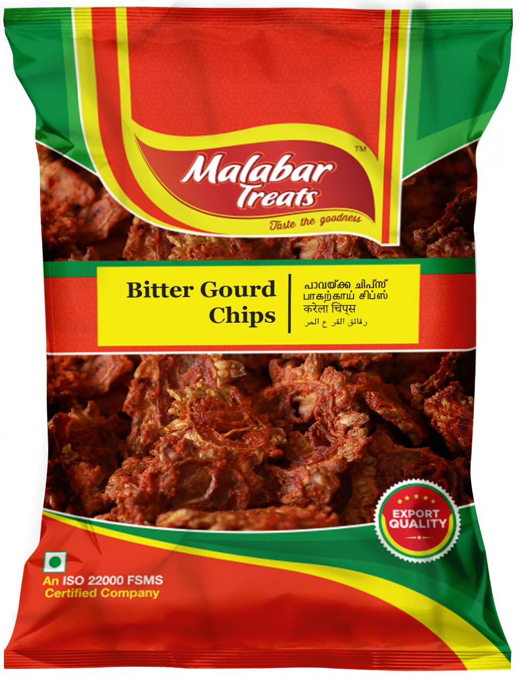 Malbar Treats Authentic Traditional Spicy Tangy Bitter Gourd Chips-200 Gms-Finest Export Brand With A Kerala Touch (B0D181VLBY) Amazon Price History, Amazon Price Tracker