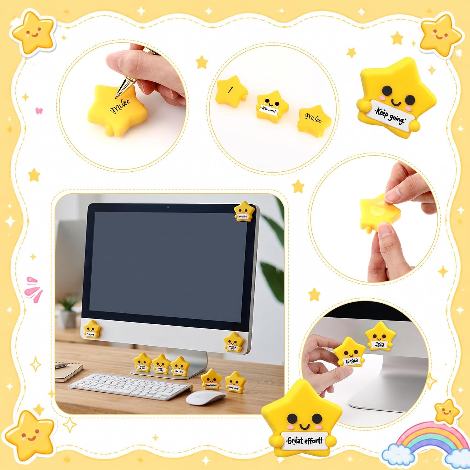 Skylety 30pcs Student Incentives Star for Elementary Students Class Rewards image 4
