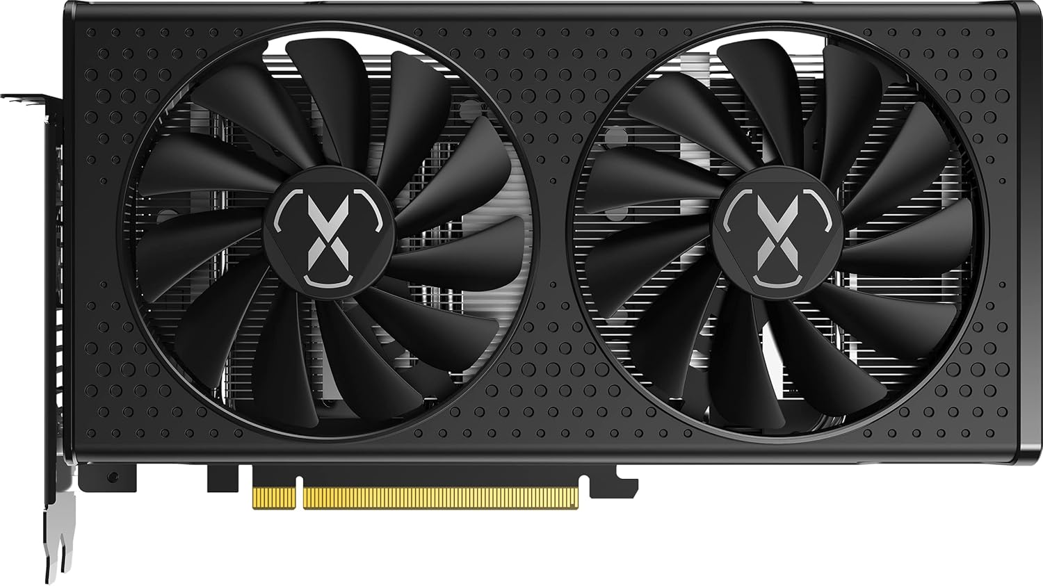XFX Speedster SWFT210 Radeon RX 6600 XT CORE Scheda grafica per Gaming con 8 GB GDDR6 HDMI 3xDP, AMD RDNA™ 2 (RX-66XT8DFDQ) XFX Speedster SWFT210 Radeon RX 6600 XT CORE Scheda grafica per Gaming con 8 GB GDDR6 HDMI 3xDP, AMD RDNA™ 2 (RX-66XT8DFDQ)