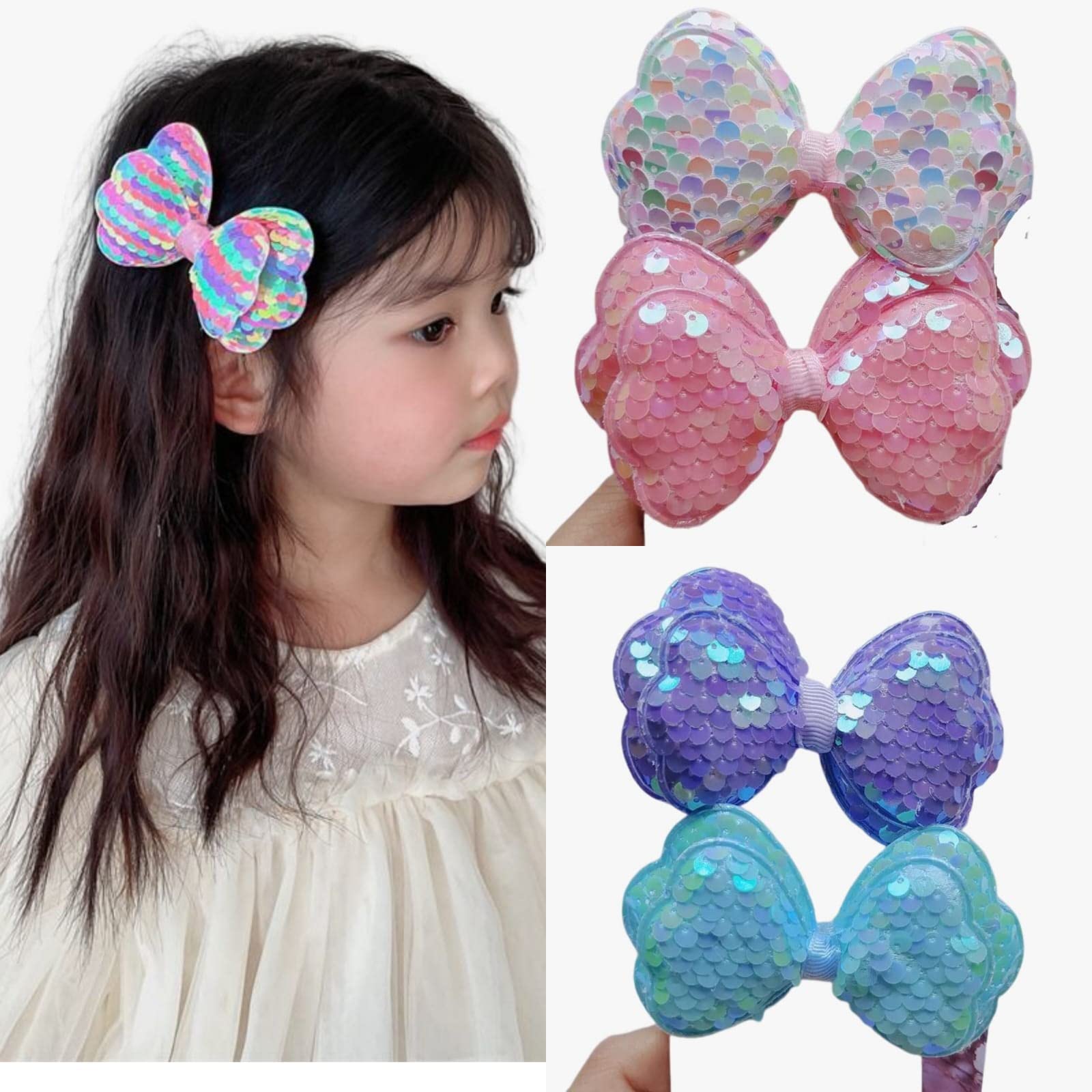 See full amazon price history chart for Samyak 5 Pcs Sequin Double Bow Mermaid Cute Shiny Hair Clips For Little Kids Girls Headwear Stylish Pattern Alligator Pins Headdress Hair Accessories, Random Colors,Multi Samyak 5 Pcs Sequin Double Bow Mermaid Cute Shiny Hair Clips For Little Kids Girls Headwear Stylish Pattern Alligator Pins Headdress Hair Accessories, Random Colors,Multi (B0BNSXZD1G) Amazon Price History, Amazon Price Tracker