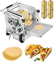 Vista 12 de VEVOR Prensa para Tortillas, Máquina para Tortillas y Roti de 8 Pulgadas, Prensa Tortilladora de Hierro Fundido Resistente, Máquina Pataconera