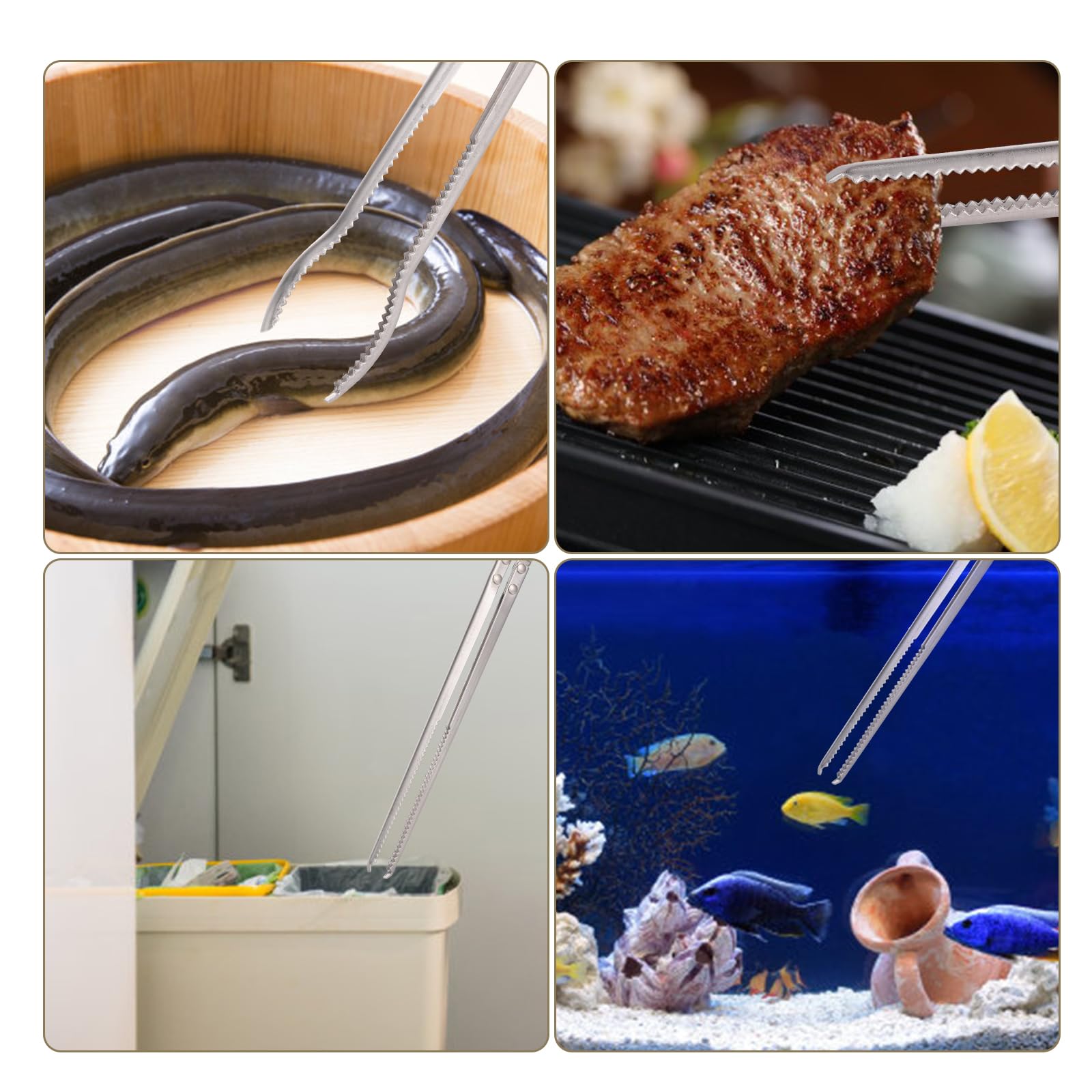 lasuroa 2pcs Snake Feeding Tongs - Image 3