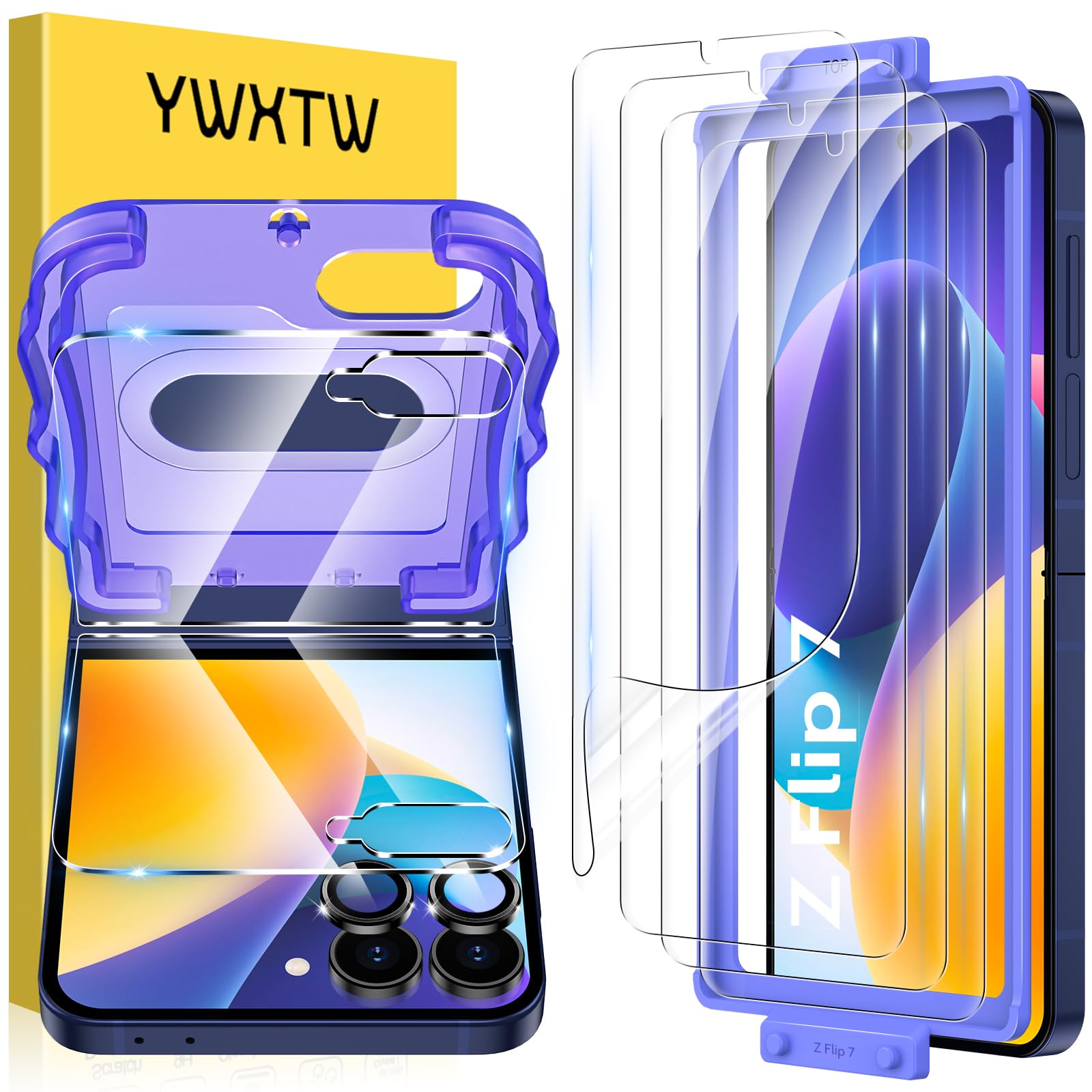 Amazon.com: YWXTW EZ Alignment for Samsung Galaxy Z Flip 7 Screen