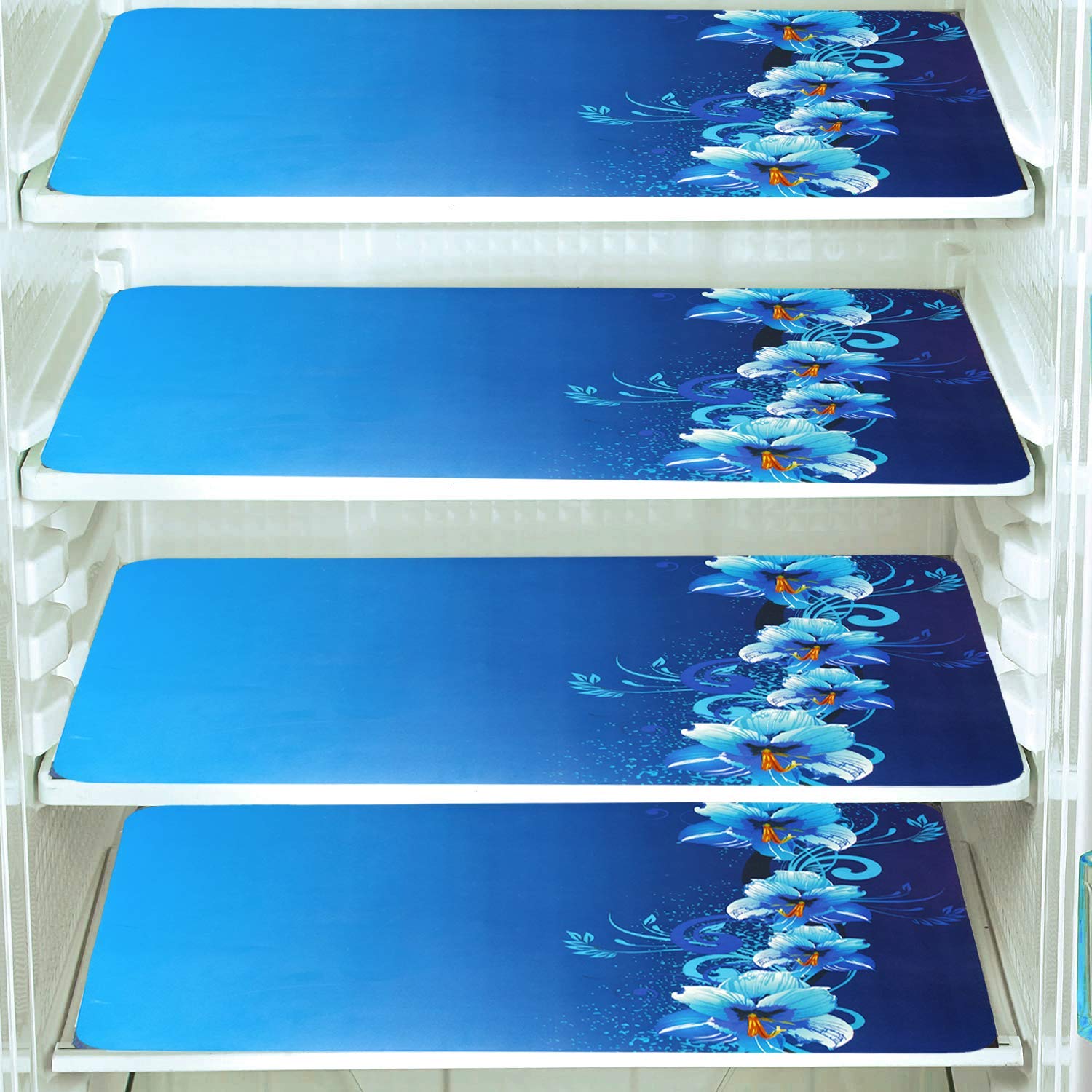 Refrigerator Drawer Mats - Set of 6 -1