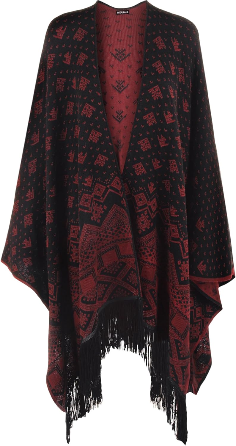 Plus size poncho wrap Clearance