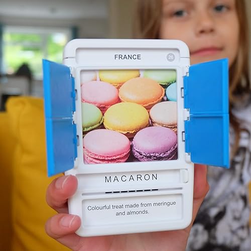 Miniatura 5 de 100 PICS France - Juego de cartas infantil de Francia, juegos de viaje divertidos y familiares, recursos de aprendizaje, tarjetas didácticas, para