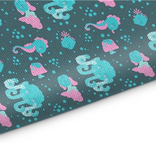 Miniatura 3 de Ocean Octopuses Placemats Set of 4 Table Mats Washable Placemat Waterproof Place Mats for Party Home Dining Table Decor 18x12 in