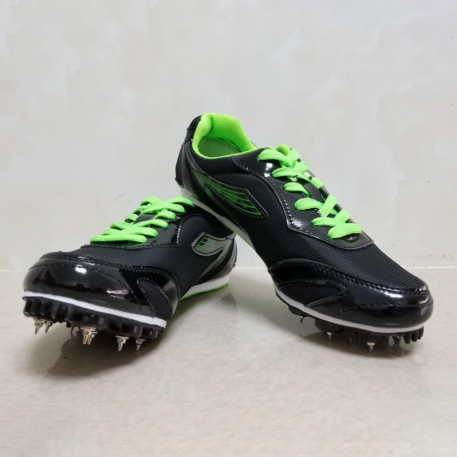Zapatillas De Correr con Clavos para Atletismo Materiales Livianos Velocidad Salto