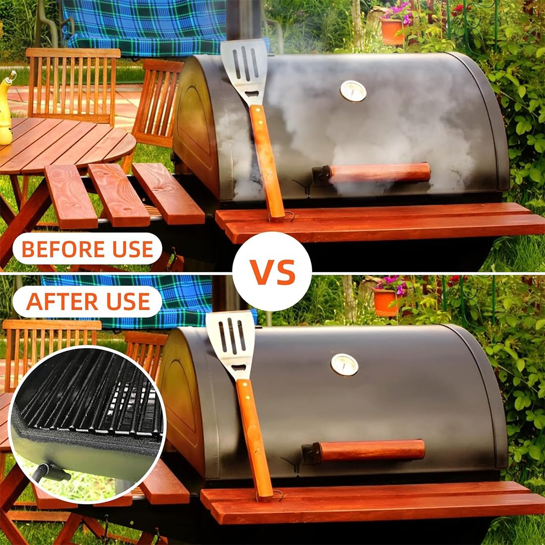 Guarnizione Termica per forni e stufe, Guarnizione Forno, autoadesiva, Lunghezza 2 Metri, Spessore 3 mm, per affumicatori e Barbecue, Resistente al Calore, per la finestrella del Forno