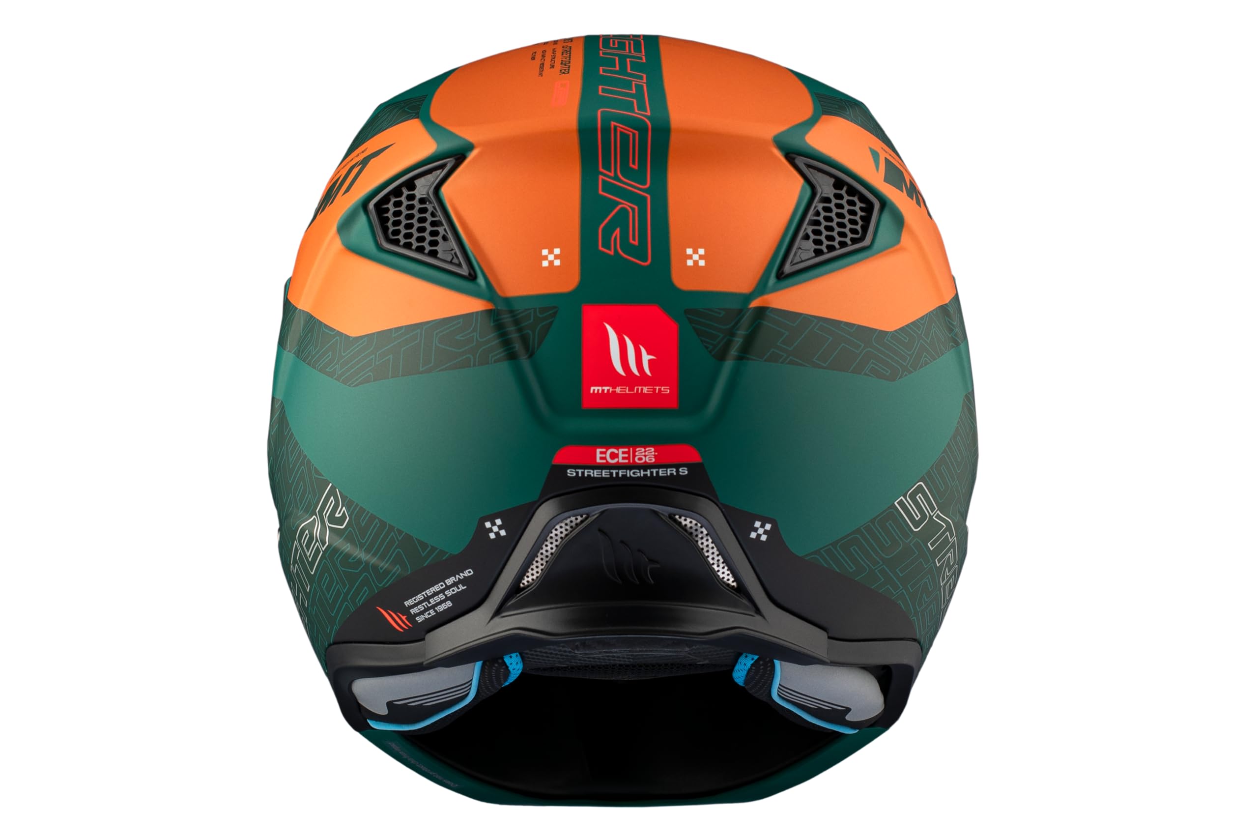 MT Helmets Streetfighter SV S – Casco Moto Integral Abierto con Visor Solar Retráctil, Estilo Streetfighter, Interior Lavable y Calota HIRP | Homologado ECE 22.06 & Dot