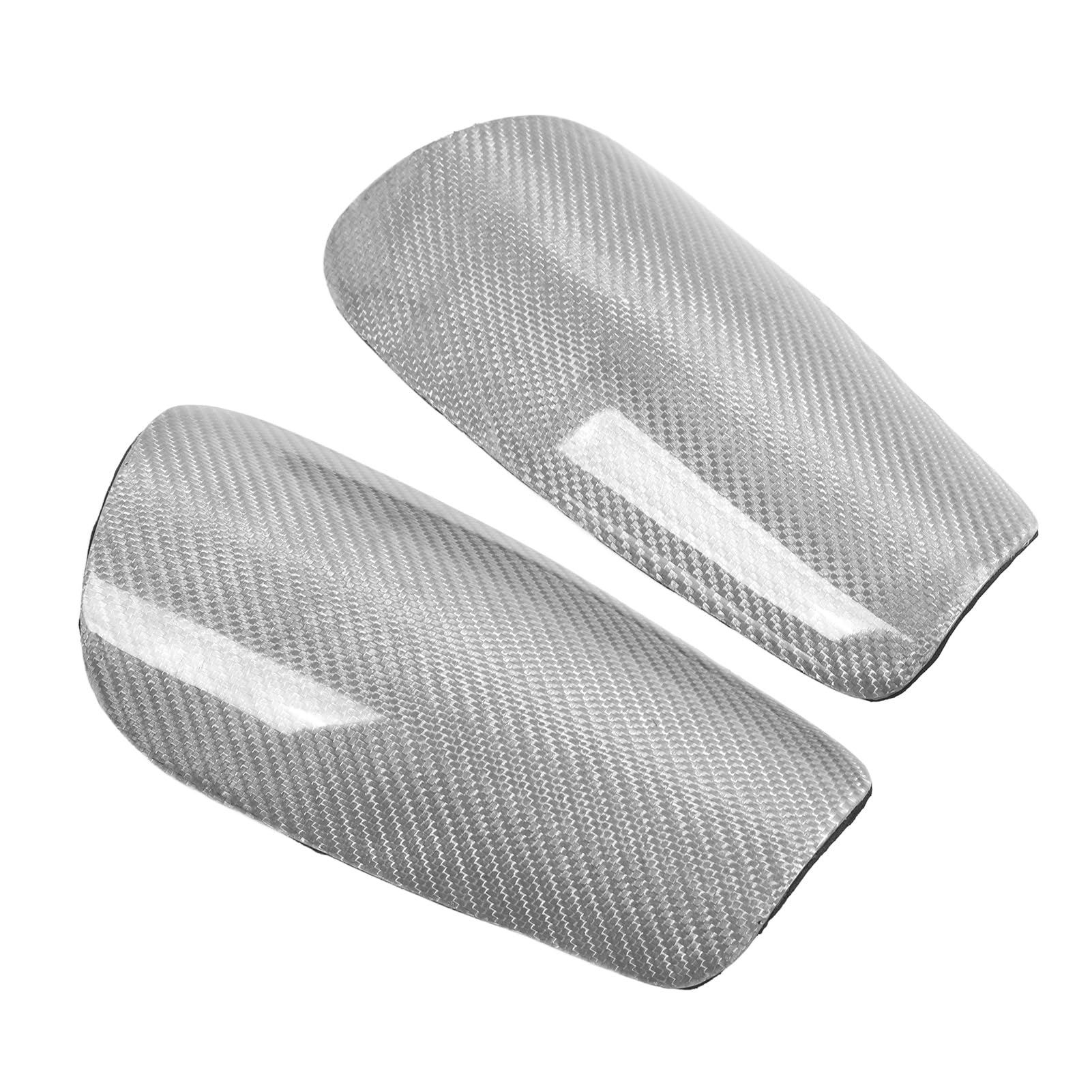 Tbest Parastinchi in Fibra di Carbonio per Bambini Leggeri, Calcio | Ergonomic anti-impact design, includes storage bag, suitable for football games and training