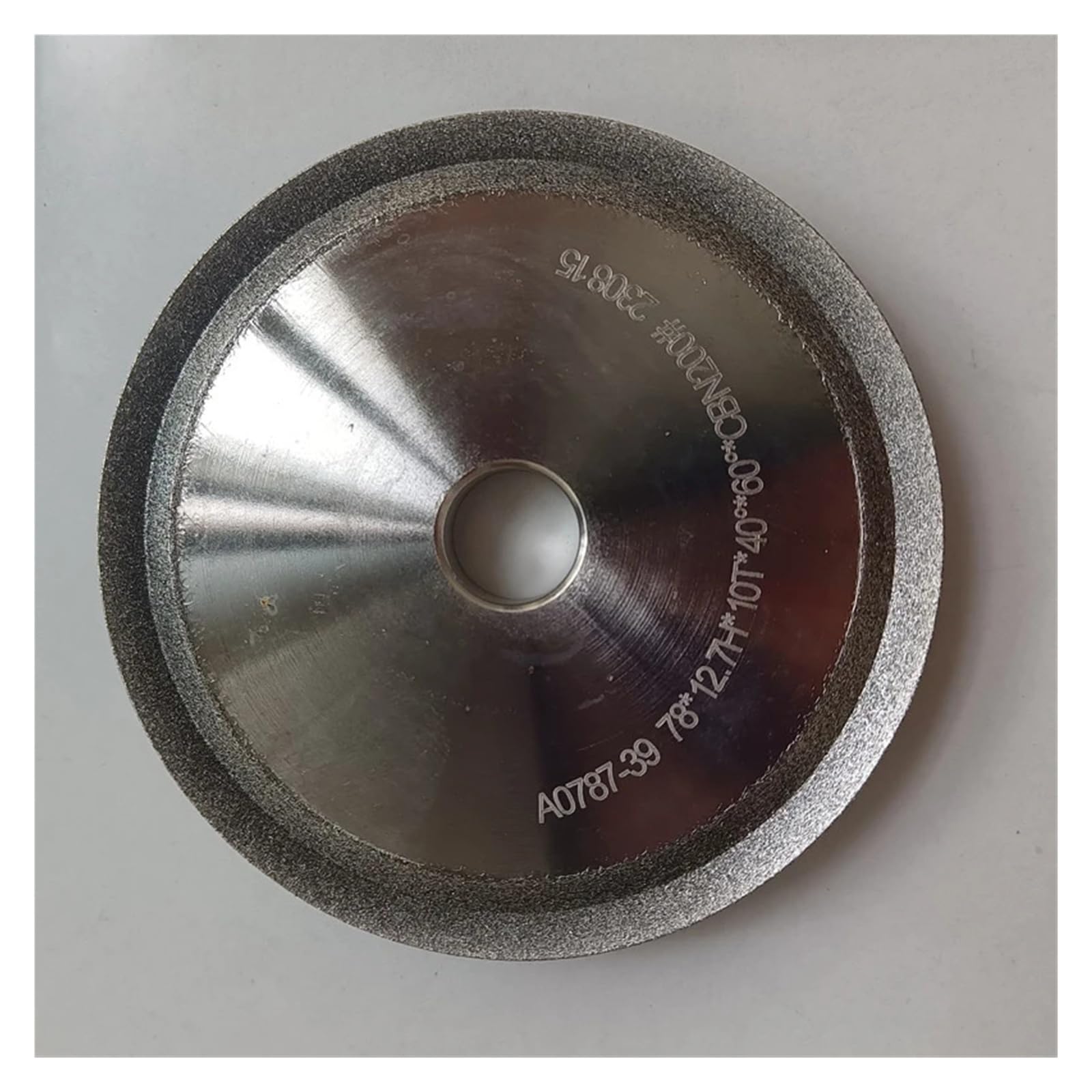 Muela abrasiva de diamante CBN 13 tipo C 200# amoladora brocas de acero blanco(SDC 200grit)