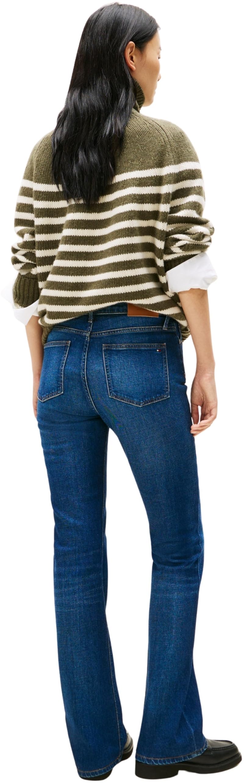 Tommy Hilfiger Vaqueros Mujer New Doreen Bootcut Talle Medio