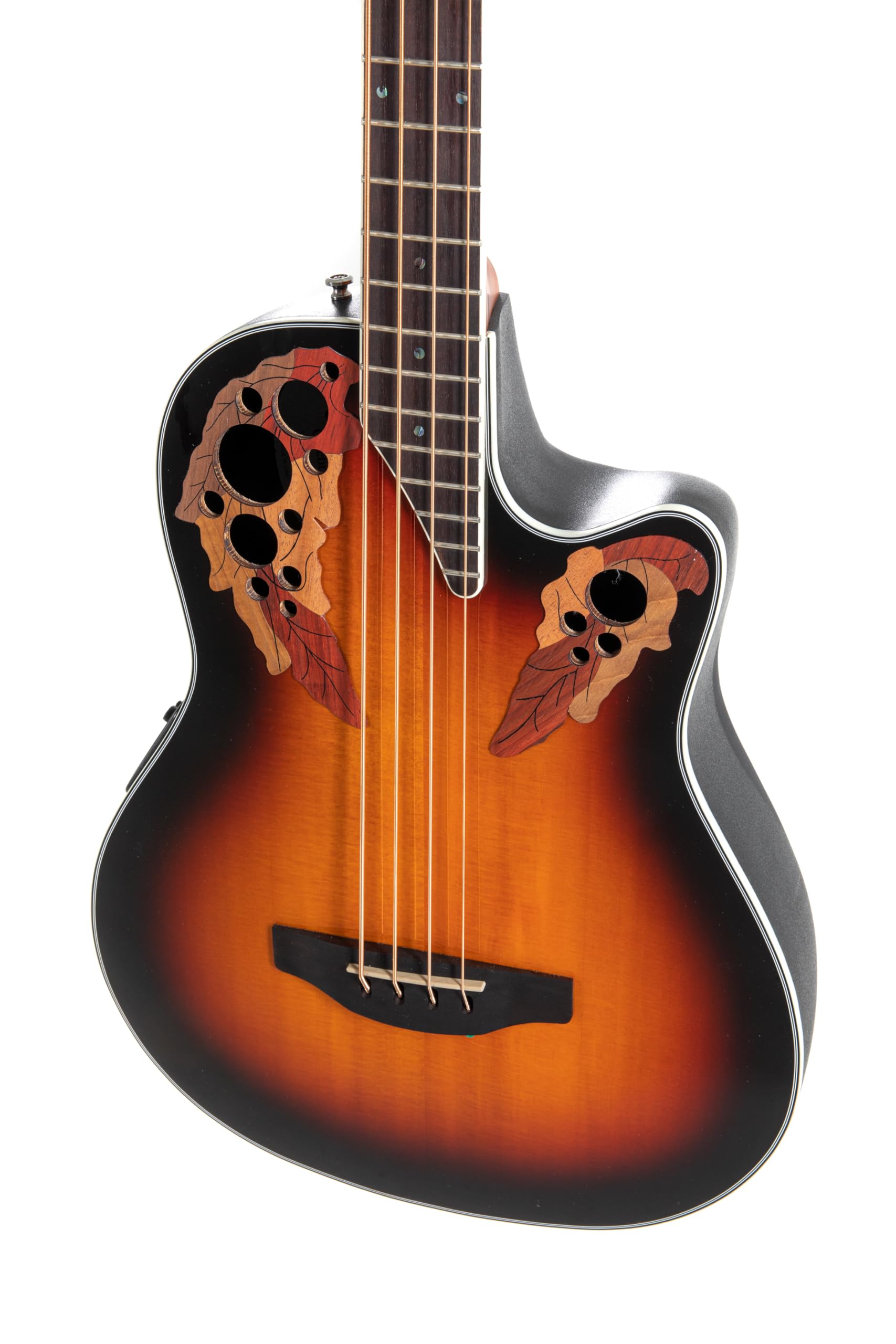 Amazon.com: Ovation Celebrity Elite Plus CEB44-1N Mid-depth