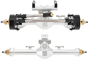 MEUS RACING SCX24 CVD Axles for Increased Steering Angle and Width