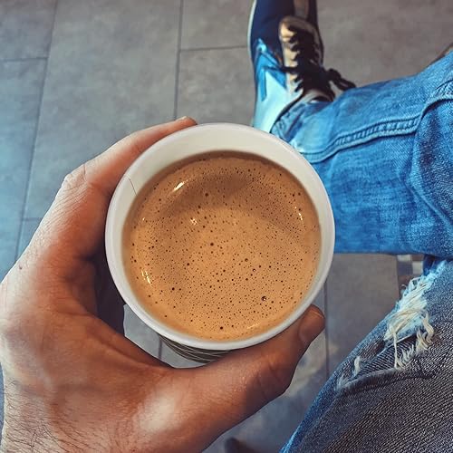 Miniatura 5 de Rtteri 200 tazas de café desechables de 3 onzas, tazas de café desechables pequeñas, tazas de papel de 3 onzas para café, té, cacao, jugo, mini