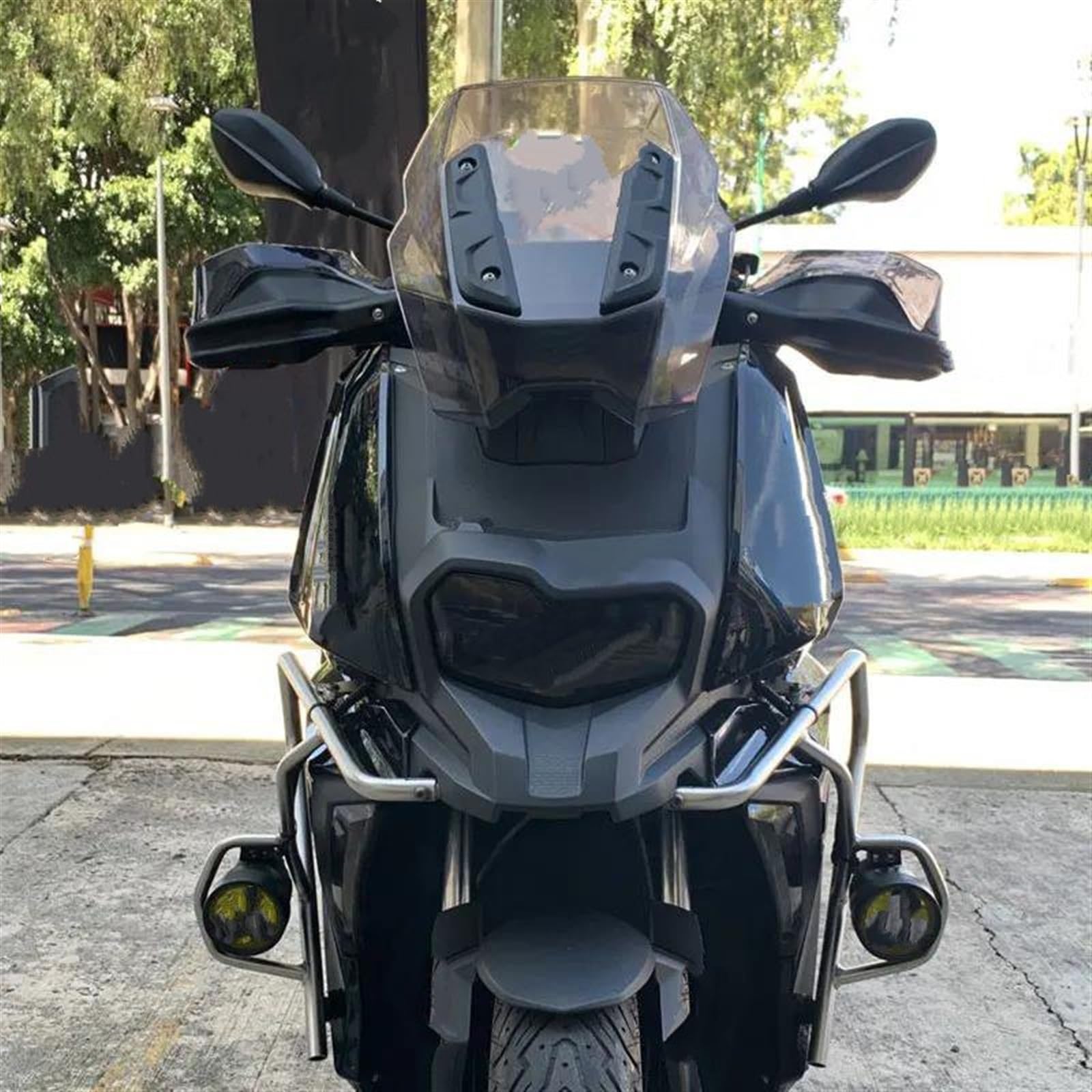 Para BMW C400X C 400 X C400 X ajustador de parabrisas de motocicleta